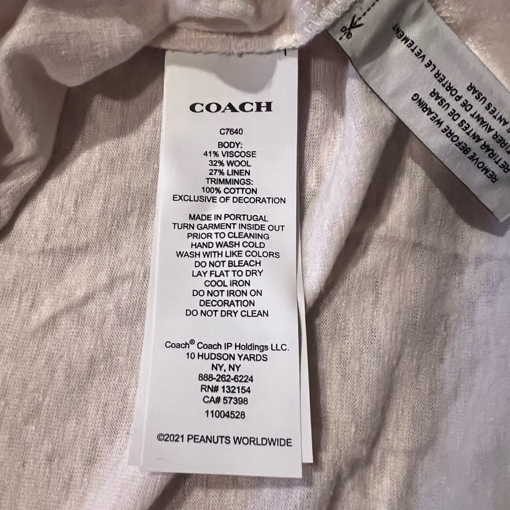 Coach peanuts tee - Picture 4 of 4